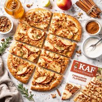 Kaf Sourdough Cinnamon Apple Flatbread