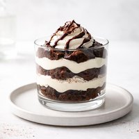 Kahlua Brownie Cheesecake Trifle