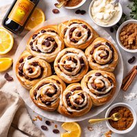 Kahlua Cinnamon Raisin Rolls