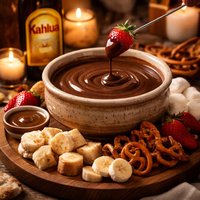 Kahlua Creamy Chocolate Fondue