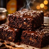 Kahlua Fudge Brownies