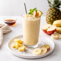 Kahlua Pineapple Apple Banana Smoothie