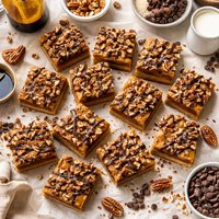 Kahlua Praline Bars