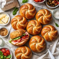 Kaiser Rolls from King Arthur Flour