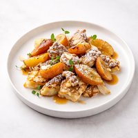 Kaiserschmarrn with Peaches