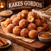 Kakes Gordos Fried Dough Balls