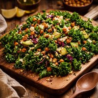 Kale Salad the King of Greens