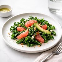 Kale Salad with Grapefruit