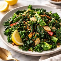 Kale Winter Greens with Garlic