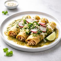 Karens New Mexican Chicken Enchiladas Verde