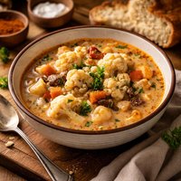 Karfiol Leves Hungarian Cauliflower Soup
