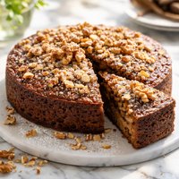 Karithopita Walnut Cake
