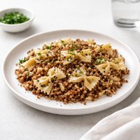 Kasha Varnishkes Jewish Buckwheat Groats with Noodles