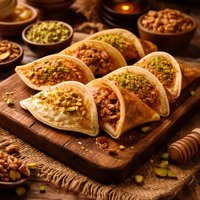 Katayef Stuffed Pancakes Middle East Palestine