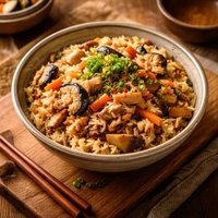 Kayaku Gohan Rice with Vegetables