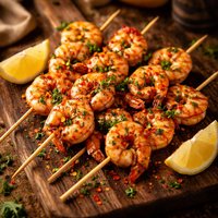 Kaylenes Prawn Skewers