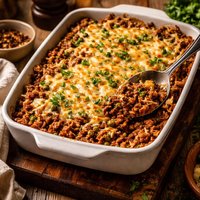Keema Ground Beef Casserole
