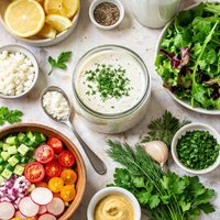 Kefir Buttermilk Salad Dressing