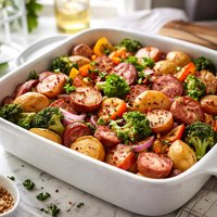 Keilbasa Veggie Casserole