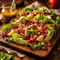 Kentucky Bibb Salad with Apple Cider Vinaigrette