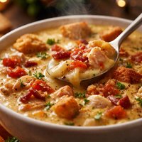 Kentucky Hot Brown Soup