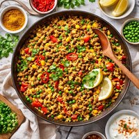 Kerrieschotel Meat and Rice Dish Flavored with Curry