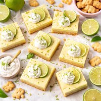 Key Lime Bars with Animal Cracker Crust