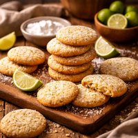 Key Lime Crisps Cookies