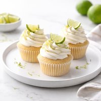 Key Lime Cupcakes with White Chocolate Frosting