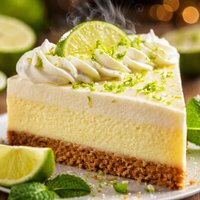 Key Lime Mousse Cake
