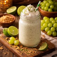 Key Lime Smoothie with Grapes