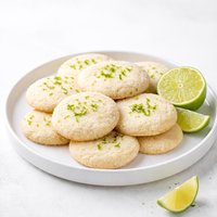 Key Lime Sparkler Cookies