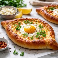 Khachapuri Georgian Cheese Bread