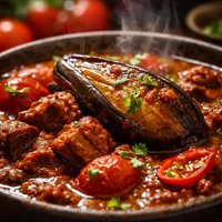 Khoresht E Bademjan Eggplant Stew