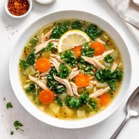 Kick It Immune Boosting Chicken Soup