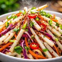 Kicked Up Jicama Slaw