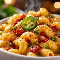 Kicked Up Mac and Cheese