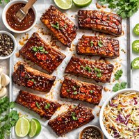 Kicked Up Oven Baked Pork Baby Back Ribs