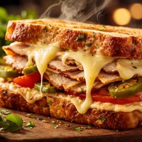 Kicked Up Turkey Havarti Melt