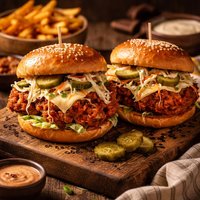 Kicking Chicken Sandwiches