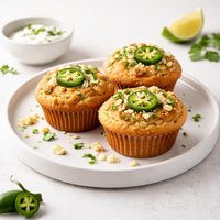 Kicks Like a Mule Mexican Jalapeno and Cornbread Muffins