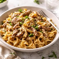 Kicky Low Fat Stove Top Stroganoff