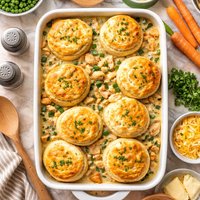 Kid Friendly Chicken and Biscuits