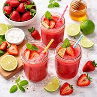 Kid Friendly Strawberry Daiquiris