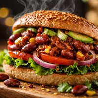 Kidney Bean Sandwich