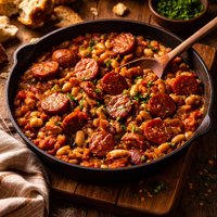 Kielbasa and Beans
