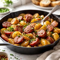 Kielbasa and Potato Skillet