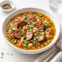 Kielbasa Bean Soup