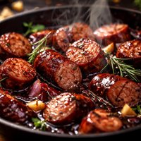 Kielbasa in Red Wine