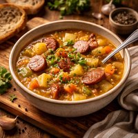 Kielbasa Potato Soup